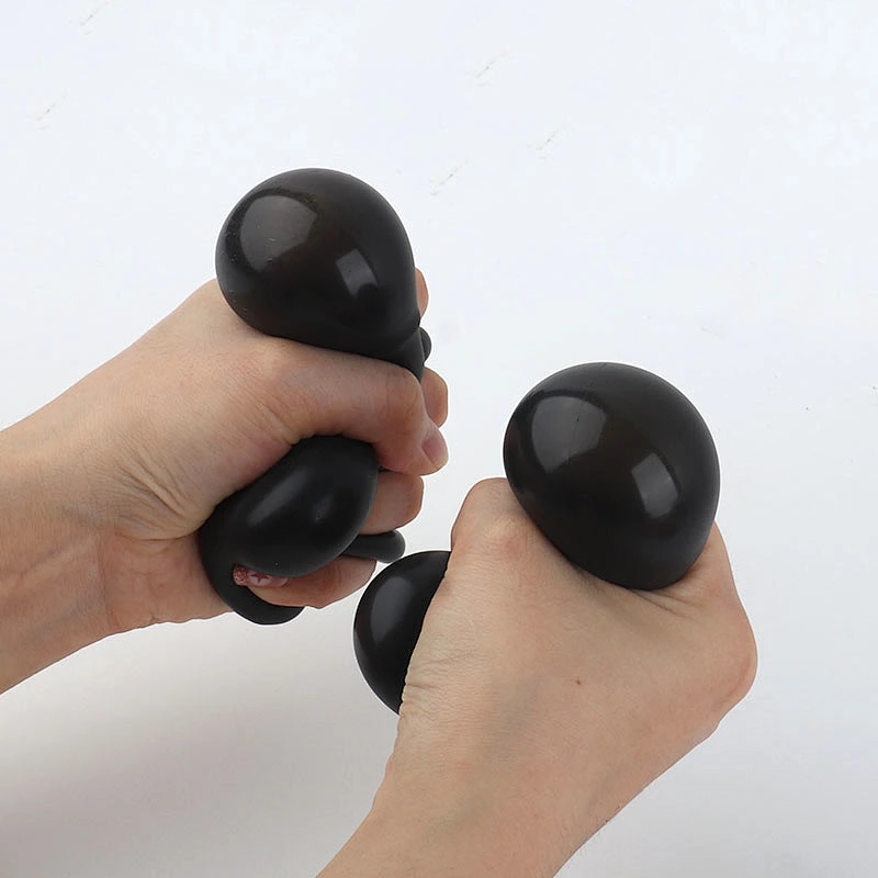 Black Cube Squeeze Toy – Relieve Your Stress Instantly!
